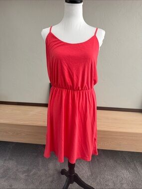 Old Navy Red Spaghetti Strap Mini Dress - EUC